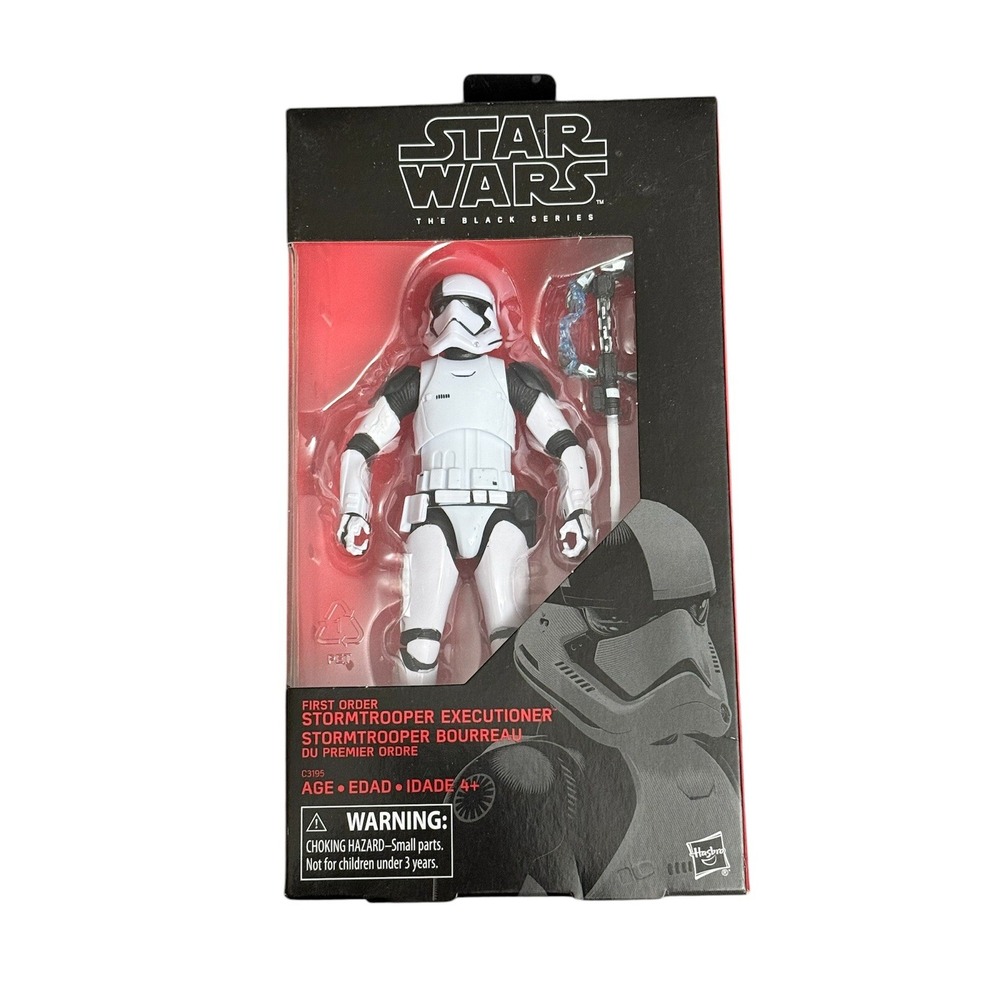 Star Wars Black Series First Order Stormtrooper Executioner 6in Hasbro New